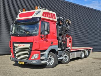 DAF CF 460 8x2/6 / FASSI 82 t/m CRANE / KRAN - 18.3 mtr